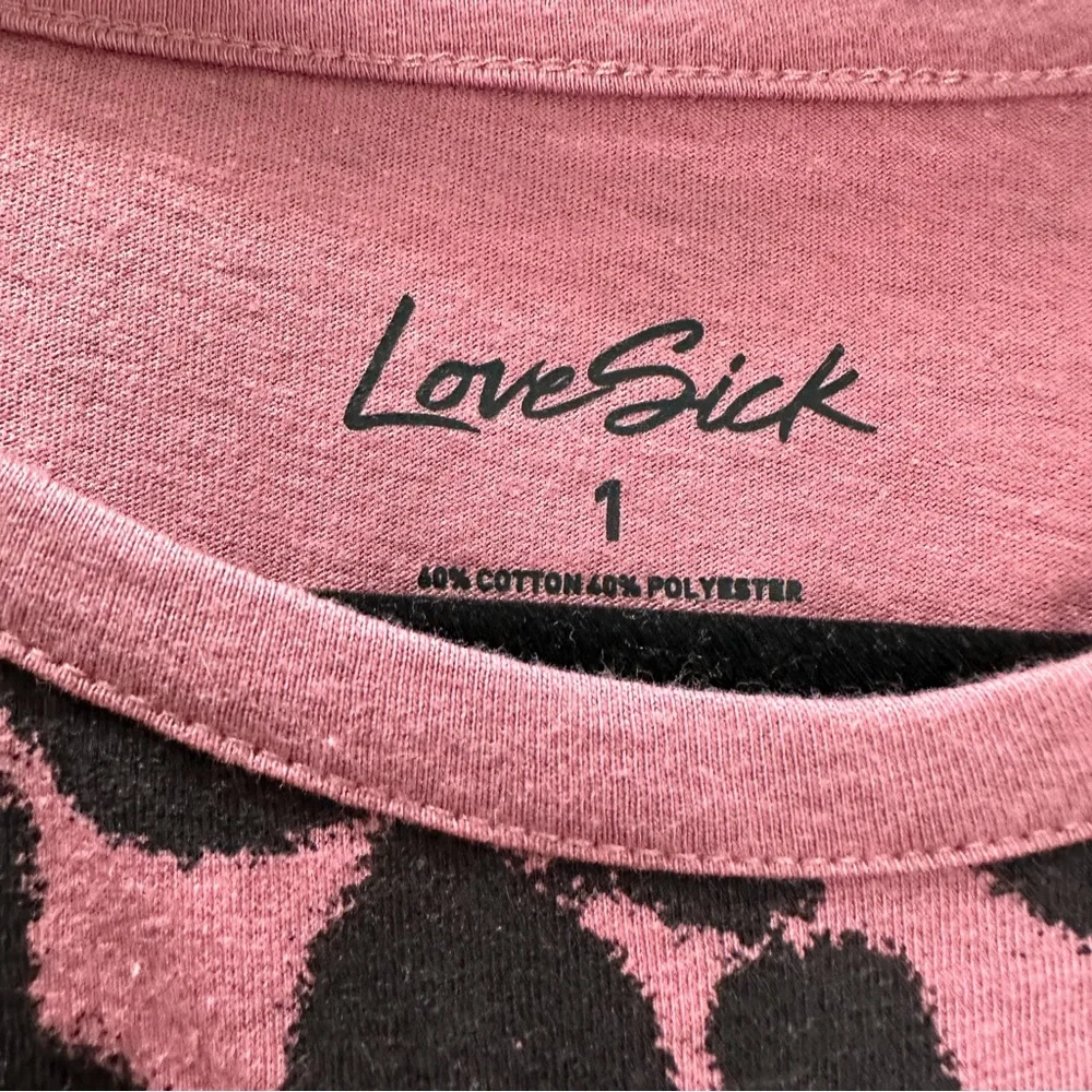 NWT! TORRID pink black leopard deconstructed dress, 1X. - Picture 7 of 9